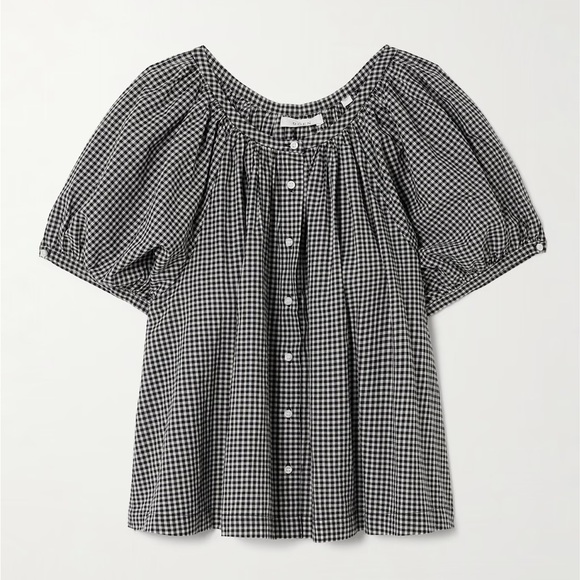 Doen June Gingham Blouse, size XS - Picture 1 of 7